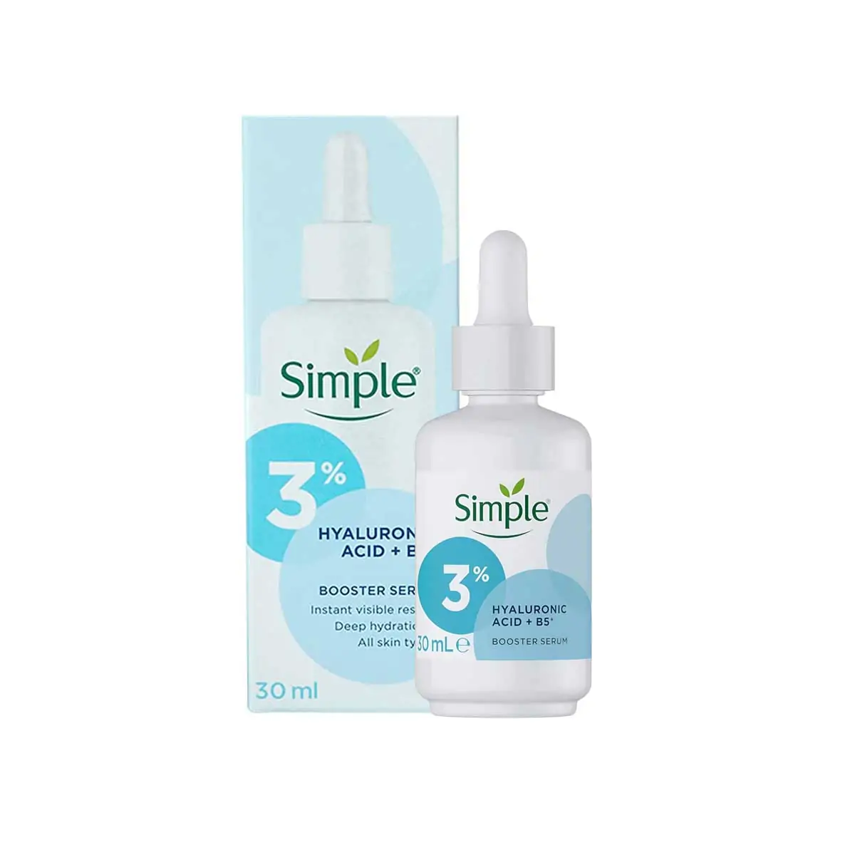 Simple 3% Hyaluronic Acid + B5 Booster Serum