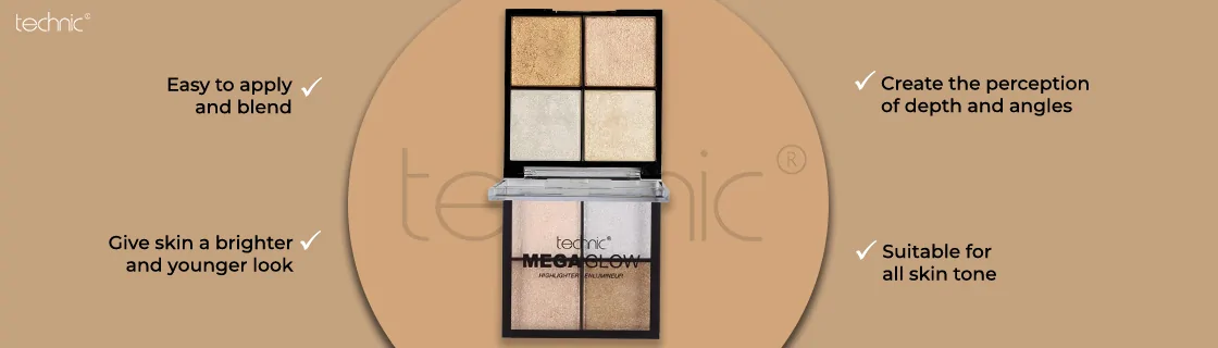 Technic Mega Glow Highlighter - Features