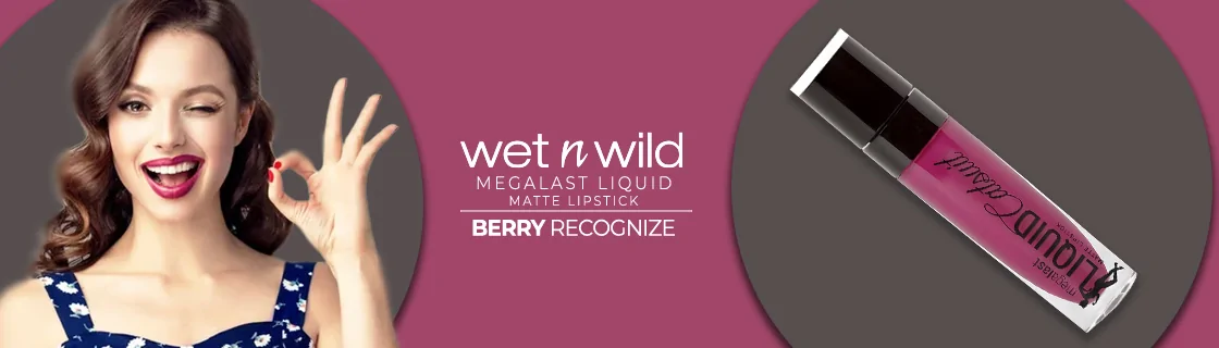 Wet n Wild Megalast Liquid Catsuit Matte Lipstick - Berry Recognize