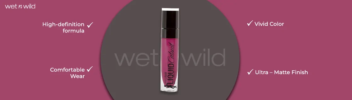 Wet n Wild Megalast Liquid Catsuit Matte Lipstick - Berry Recognize