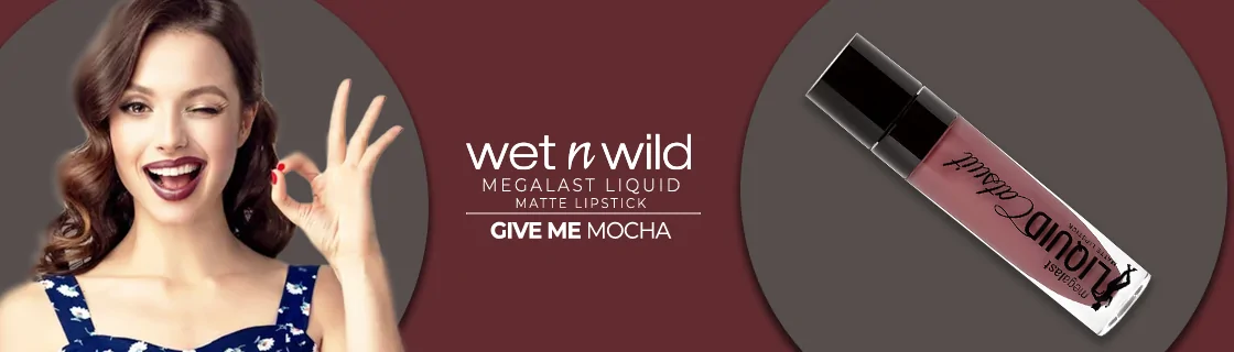 Wet n Wild - Megalast Liquid Matte Lipstick - Give Me Mocha