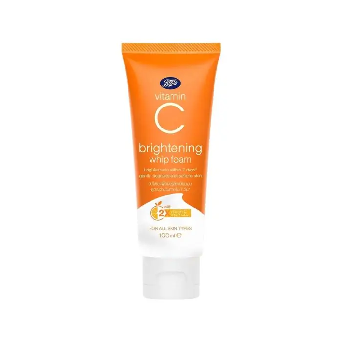 Boots Vitamin C Brightening Whip Foam 100ml, SKU:8852525961968