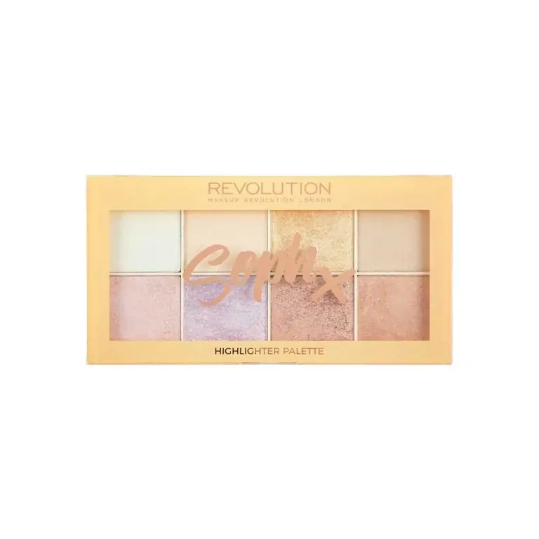 Makeup Revolution Sophx Highlighter Palette - 16gm, SKU:5057566008457