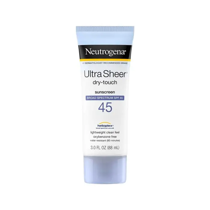 Neutrogena Ultra Sheer Dry-Touch Sunscreen with SPF45 - 88ml, SKU:086800687955