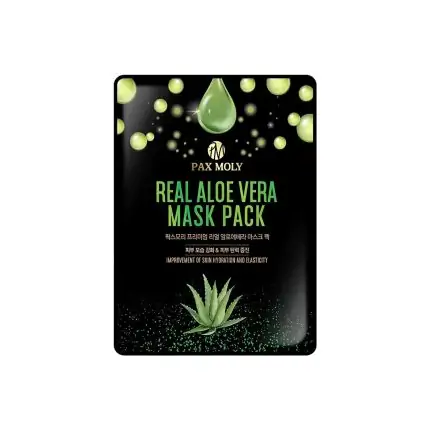 Pax Moly Real Aloe Vera Mask Pack 25ml, SKU: 8809547410226