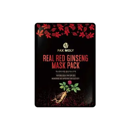 Pax Moly Real Red Ginseng Mask Pack 25ml, SKU: 8809547410714