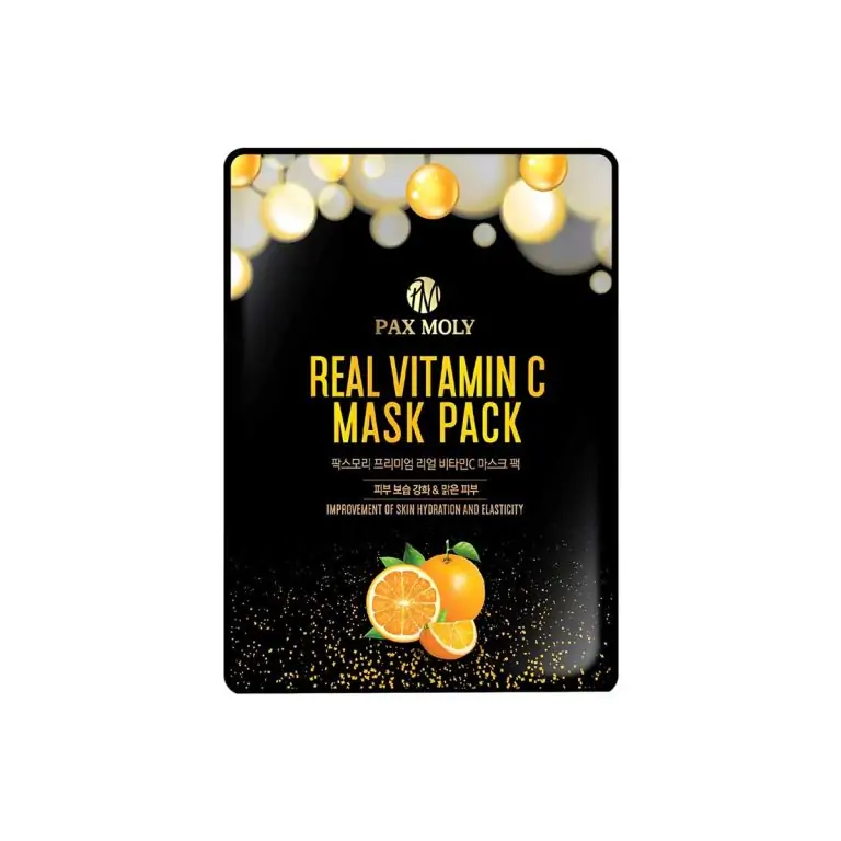 Pax Moly Real Vitamin C Mask Pack 25ml, SKU: 8809547410233