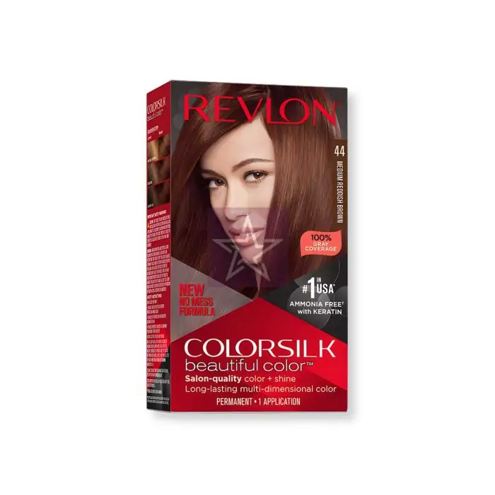 Revlon Colorsilk Beautiful Hair Color - 44 Medium Reddish Brown, SKU: 309978695448