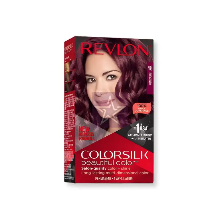 Revlon Colorsilk Beautiful Hair Color - 48 Burgundy, SKU: 309976623481