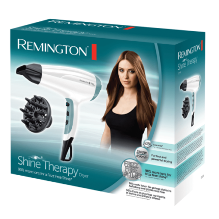 Remington Shine Therapy Hair Dryer - D5216, SKU: 4008496870042